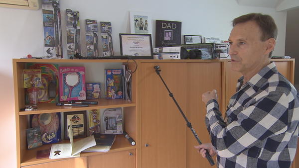 The Canadian inventor of the selfie stick has a new gadget coming with a fresh strategy