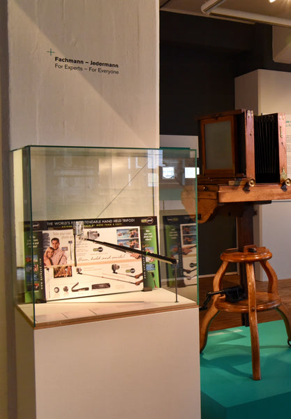 Quik Pod is featured in Europe at a Science Museum display on Photography!